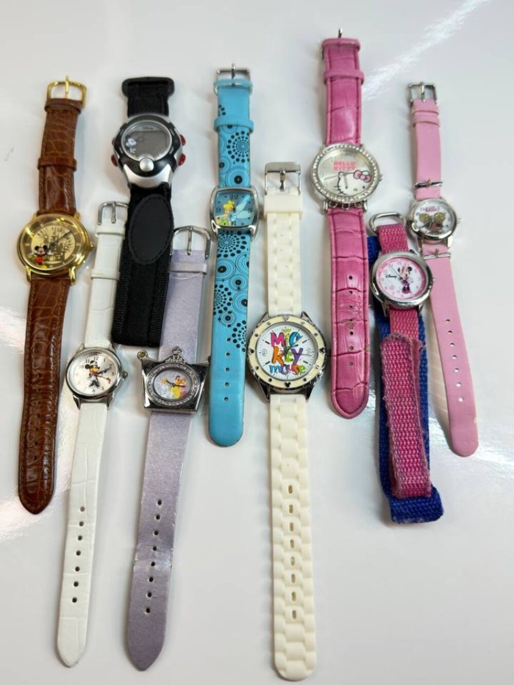 9-Piece Disney, Hello Kitty & LOL Watch Bundle